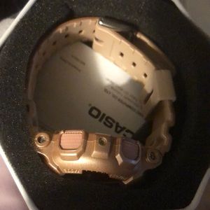 Baby G rose gold women’s watch